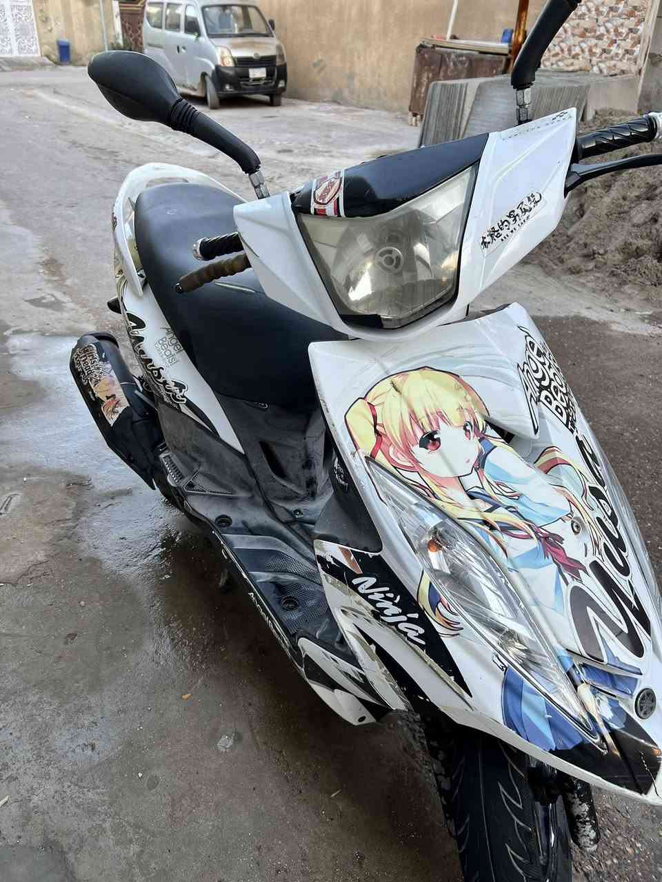 إسلام عليكم للبيع دراجه جي تي آر مكينه مكفوله من الفتح بيهه تزويد دبل خلفي ابو البطل و فج وفلنجه  فرندو السعر ٦٠٠ وبيهه مجال قليل عنوني بغداد الشعله قرب مطعم سيد باسم ‭٠٧٧٥ ٣٦٠ ٥٨٩٠‬
