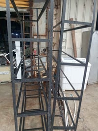 رفوف حديد • مستعمل قليل • كركوك كوباني