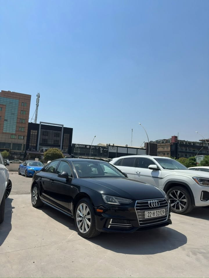 Audi A4
2018 

ماشية ٢٠١ الف 

مسبوغ بس باب 

سياره كلش نضيفه 

كير ،معرك، كهربائيات ، رادارات كلها بشرط 

***********
***********
