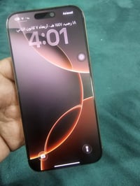 آيفون ١٦ برو ماكس • بطارية ١٠٠٪ • ضمن الضمان