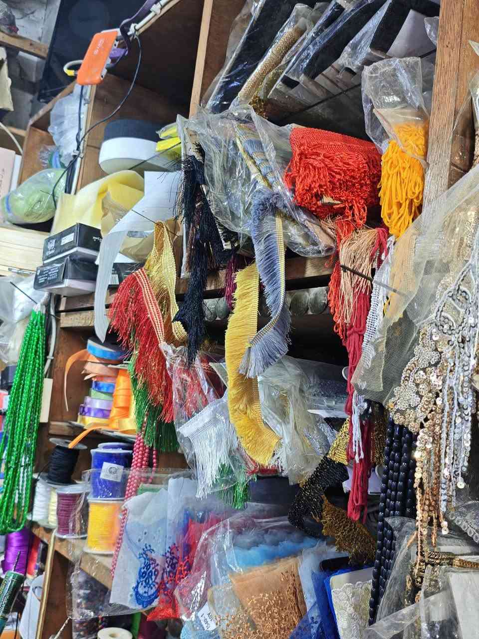 متوفر لدينا جميع لوازم الخياطة خيوط.بكر.دانتيلات بانواع واشكال  و٠ميع شغلات تخص اللوازم
عنوان بغداد الاسكان السوق الاول محلات الحسينية محل احمد كماليات قرب ملجأ الاسكان
متوفر لدينا جميع لوازم الخياطة خيوط.بكر.دانتيلات بانواع واشكال  و٠ميع شغلات تخص اللوازم


**إذا كنت صاحب هذا الإعلان وتريد حذفه لأي سبب، رجاءا أرسل رسالة إلى الدعم الفني**