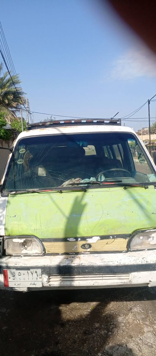 إعادة نشر
كيا بستا رقم بغداد الماني صاحبها مسافر كوم حديد مكينة وكير بحالة جيدة تأثيرات وباتري شغالات السيارة شغالة بيع او مراوس بسيارة صغيرة سعرها ١٥موجودة بالمقدادية للاستفسار ***********
