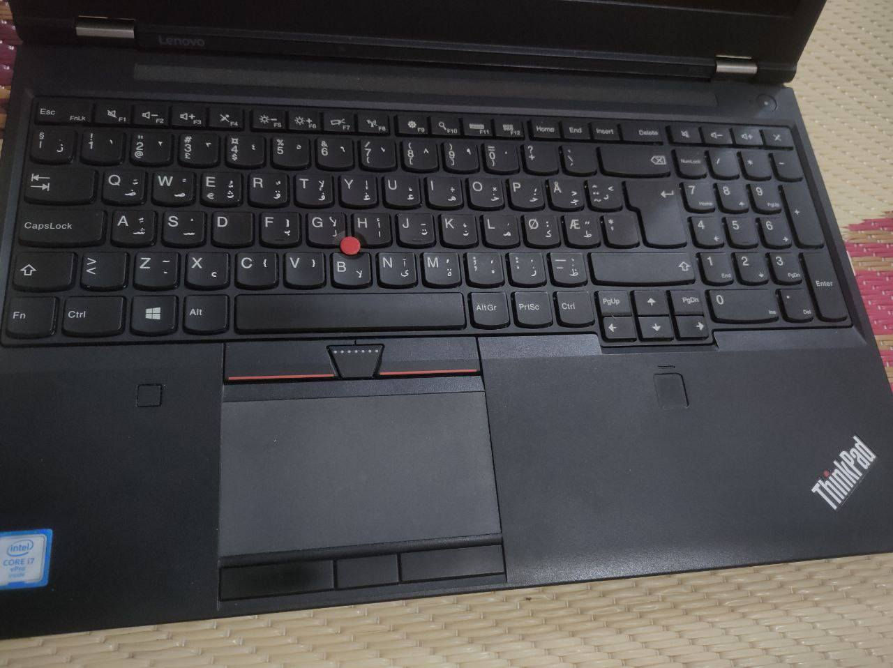 السلام عليكم
Laptop: Lenovo ThinkPad p50
CPU: i7-6820HQ
RAM: 16GB, 1 of 2 (بيها سلوت فارغ تاخذ رام اضافي)
Storage: 512GB, SSD
GPU1: NVIDIA Quadro M1000M 2GB share up to 8GB
GPU2: Intel HD Graphics 530 8GB
Monitor: IPS FHD (الscale مالتها كلش لطيف)

تشغل العاب خفيفة ومتوسطة بكرافكس حلو
السعر: 400 الف
مكاني كربلاء الحر

telegram: @ittyro
phone: +9647721391051
