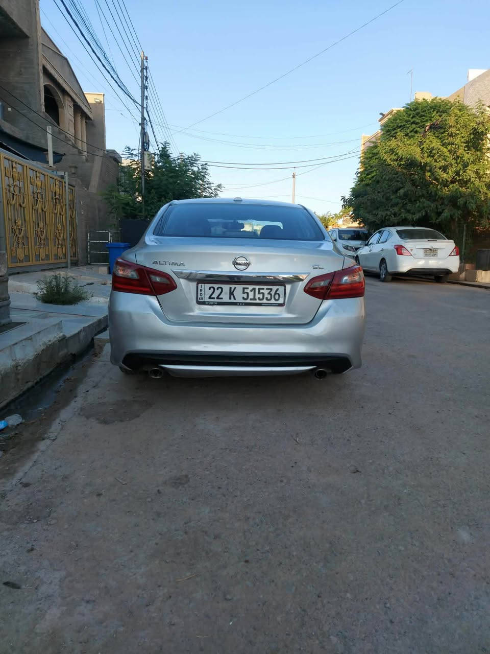 نیسان ئالتیما مۆدێل ٢٠١٨ مواسەفان SL قەپات مواسەفات بەس سلایت نیە کوشن هیتەر سوکان هیتەر تایەی تازە رەقەم تازە سەنەوی تازە سەیارەکە بەناوی خۆمە  غرام و  بەناوکردن بەشەرت تەقەو رەقەی تێدانیە رەسمی سۆنەرم داناوە نرخی ١٢٧ وەرەقە معامەلە  *********** أربيل, العراق
