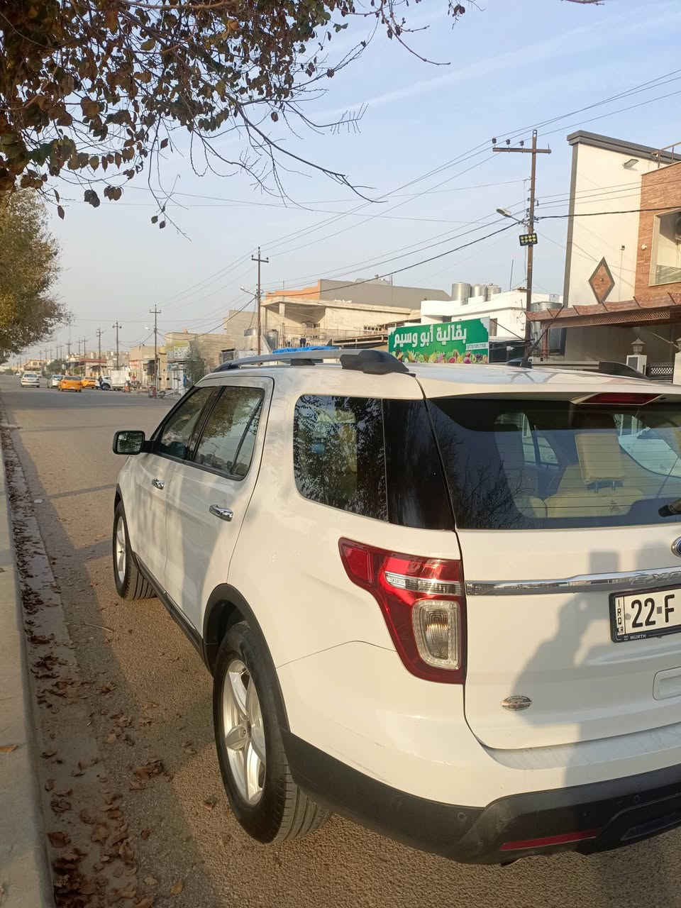 للبيع
فورت أكس پلور موديل 2014  7 راكب  داخل ملكي بيجي كشنات كهرب تحكمات رادار حساسات قفل مركزي لايت ايل ايدي رقم هيترات سياره بها قطعتين تبديل بدون دواخل سياره جديده لوك مال بيت مال جني السونار مرفق معها رقم اربيل انجليزي بطاقه بنزين سياره غاز وبنزين بطاقه مال غاز بيها صيانه سياره عليه ايدامه كامله عنوان السياره في كركوك السعر بيع سريع ومستعجل ومستعجل 145 وبيها مجال بسيط وشايف خير اللي ياخذها 
***********
