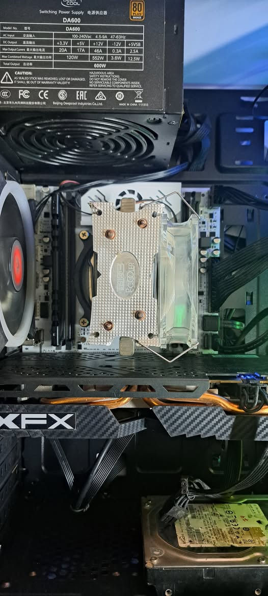 كيس تجميعه للمونتاج والالعاب بمعالج زيون

المعالج Intel Xeon E5-2680 v4

المعالج ١4 كور

الرام 16 كيكا ddr4

المذربورد huananzhi x99-tf

الهاردات ssd 256 gb - hdd 2 tb

كرت الشاشة AMD rx 580 8GB mllse

البور سبلاي 600W

الكيس بي العاب قوية مثل Marvel's Spider-Man 2

سعر الكيس 350 الف رقمي ***********

بغداد شارع الصناعه لايوجد توصيل
