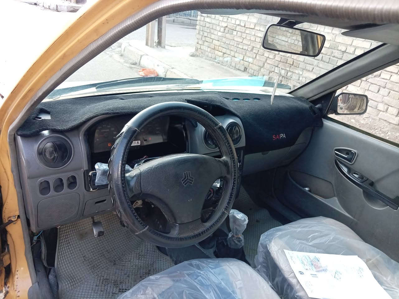 السلام عليكم سايبا موديل 12كيرمحرك شاصي كفاله تخم تاير جدد باتر ادامه كامله سياره خير من الله  تراي كلش حلو ة شرط التحويل مكان بغداد البياع السريع تصال فقط السعر 25 شرط التحويل رجاء🙏🙏  لاتصال ***********
