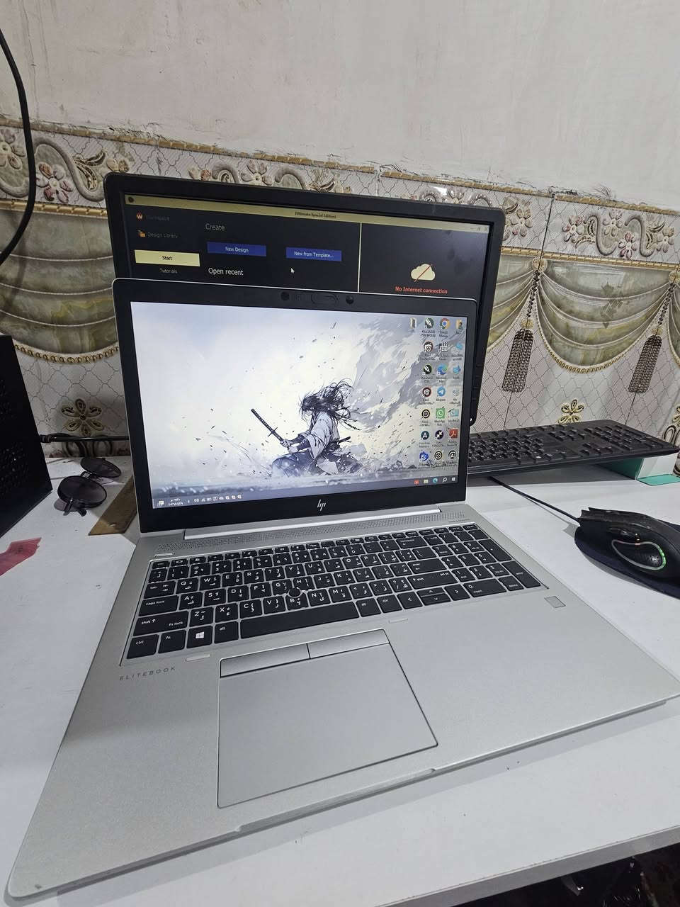 السلام عليكم
لابتوب hp elight book
رام 16
هارد 512
الجهاز جداً نظيف وقوي للتصميم والدراسة وتشغيل الألعاب الضعيفة والمتوسطة مثل GTA V
باقي المواصفات موجوده بالصور
ملحقاته:- شنطة + ماوس + شاحنته الأصلية
السعر المطلوب 500 ألف 
مكاني:نجف-كوفة ويتوفر توصيل
للإستفسار مراسلتي دايركت أو الإتصال على الرقم التالي:- ***********
