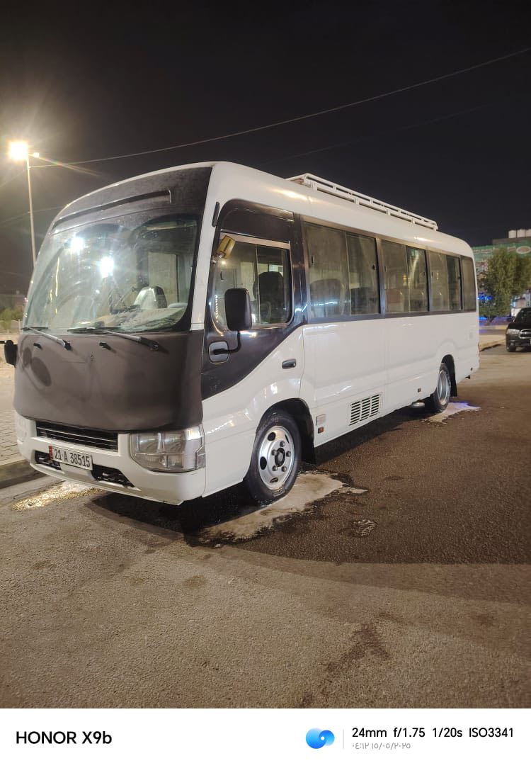 السلام عليكم كوستر للبيع موديل 2020بيه صبغ بجم سياره كامله للاخير قلاب سله وتخم تاير هسه شاده ودرع خلفي السعر 490
***********
