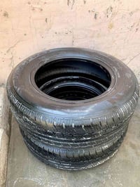 تخم تايرات خمسه 15عالي نضافتهن 75بل ميه وزوج تايرات 16عالي نضافتهن ٨٠ب...