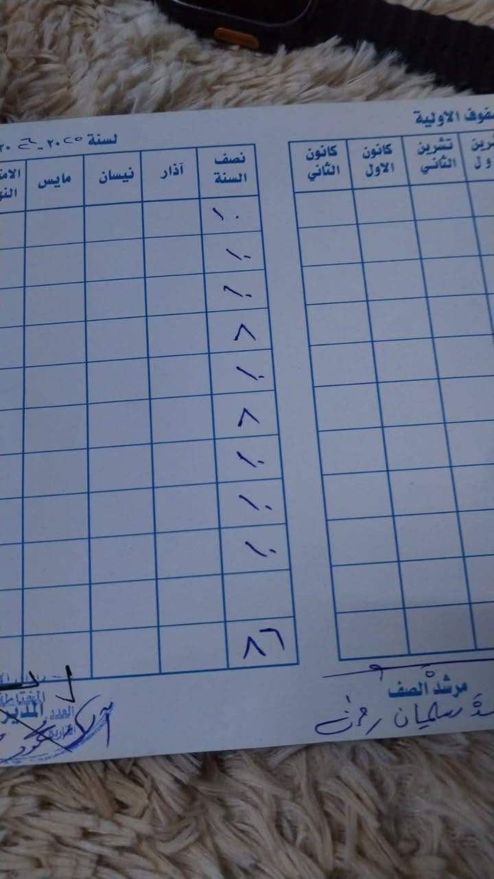 ✨📚 دورات تقوية خاصة بأسعار مناسبة
لشهر رمضان المبارك 🌙

📘 المرحلة الابتدائية
🔹 تدريس شامل لجميع المواد
💰 السعر: 75 ألف دينار للحقيبة
📗 المرحلة المتوسطة الاول والثاني 
🔹 تدريس شامل لجميع المواد
💰 السعر: 85 ألف دينار للحقيبة
📍 العنوان: أركوازي الجديدة
📞 للاستفسار والتسجيل: ***********
