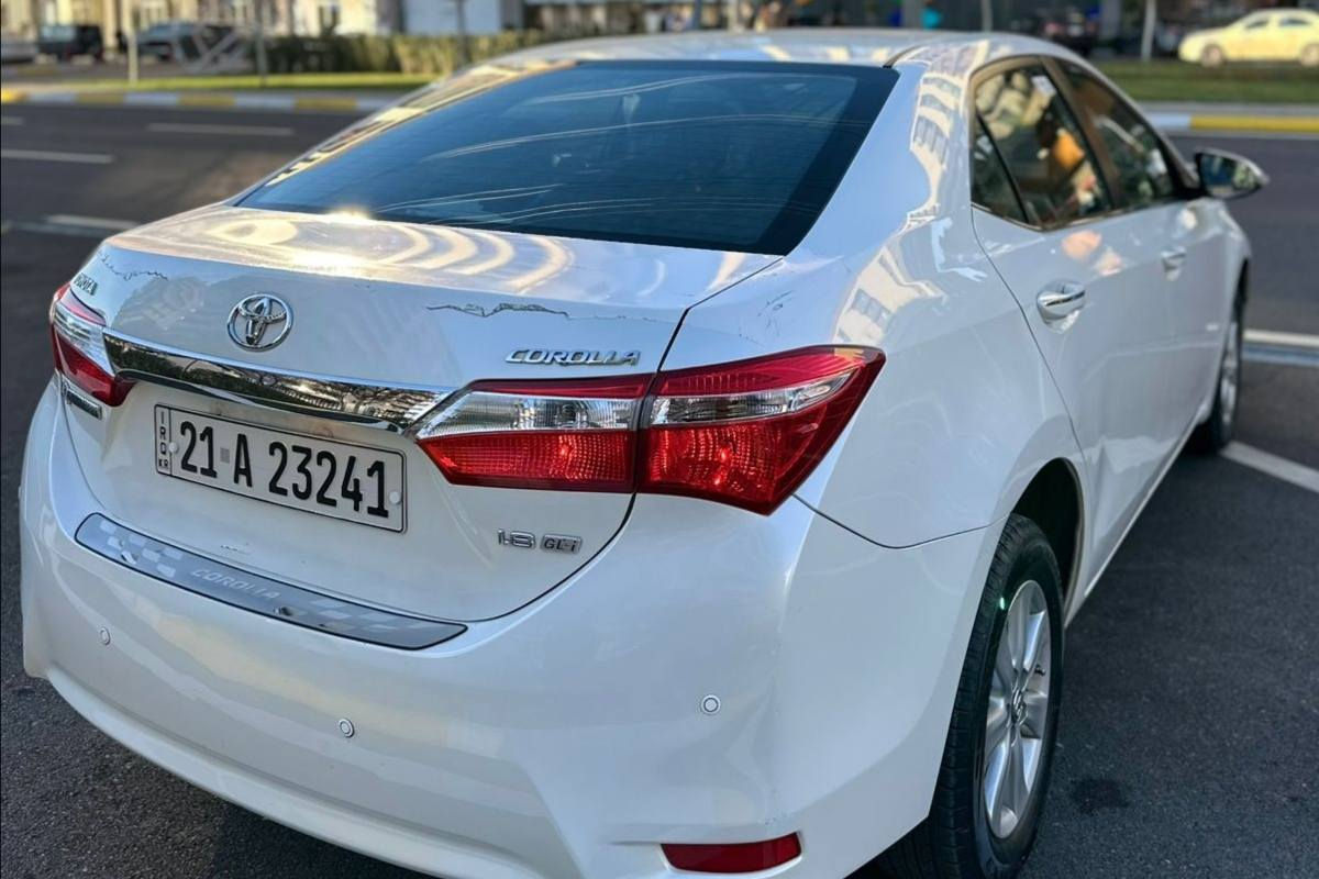 تۆیۆتا کرۆلا 2014 مواسەفات خلیجی 
خلیجی سفری شەریکە جیهان 
مەکینە : ۱۸ مەرغووب 
بەسمە 
حاسە
لایت لید
بلاجکتۆر 
گێچ لێگزز
تەبرید لەمس 
سوکان ڤۆلیۆم 
ئاوێنە ئیشارەت 
ئاوێنە کارەبای 
۱۸٠ هەزار کم ڕۆشتوە 
تایەی تازە 
سەنەوی تازە تا ۲٠۲۹
یەک پەڵە بۆیاخی هەیە لەگەڵ دوو پەڵە سارد 

سـعـر : لە کۆمێنت داوابکە ڕاستەوخۆ بۆت دێت 📥 

گێڕ و مەکینە و تەبرید بەشەرت
 هەموو گیانی لەسەر شەریکە ماوە 
هیچ کێشەیەکی تێدا نییە 

ژمارەی خاوەنەکەی 
***********
