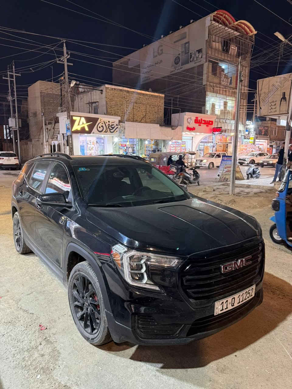 🚘 للبيع – GMC Terrain 2024 SEL Black Edition 🚘
📍 السيارة: GMC تيران 2024 – SEL Black Edition

⚙️ الحالة: فول مواصفات عدا الفتحة

📄 ملاحظة: السيارة رقم بغداد حرة بأسمي ، مكانها ميسان ، ماشية 6900 MILE

💵 السعر:22,000 , 220 ورقة

🚗حادثها : جاملغ وبنيد 

 • محرك تيربو 1.5 لتر اقتصادي وقوي

 • ناقل حركة أوتوماتيك 9 سرعات

 • نظام دفع فور ويل ، تو ويل امامي مع خيارات قيادة متعددة

 • شاشة لمس 8 إنج مع نظام Apple CarPlay و Android Auto

 • مقاعد قماش/جلد مريحة مع تحكم كهربائي للسائق

 • أنظمة أمان متكاملة: ABS, Airbags, Lane Assist, Collision Alert

 • جناح خلفي ويالة Black Edition قياس 19 إنج

 • نظام صوتي مميز مع بلوتوث وتحكم من المقود

 • كاميرا خلفية عالية الدقة + حساسات خلفية

 • إنارة LED أمامية وخلفية

📞 للاستفسار والتواصل: ***********
