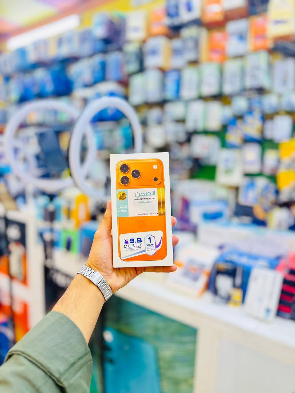 على بركه الله
متـوفر ❤️‍🔥✨

جهاز الـ iPhone 17 Pro Max 👉
تـك (شريحه واحده )
 وبضمان الوكالات الرسمية 
في العراق 
وبذاكرة تخزين 256GB  
واللون البرتقالي المميز 

السـعر 🔥☄️

العنوان :ذي قار / قلعه سكر / الشارع الرئيسي / مقابل المقهى الرياضي 

للتواصل:***********
للتواصل:***********

💞💞💞💞💞💞💞💞💞💞
