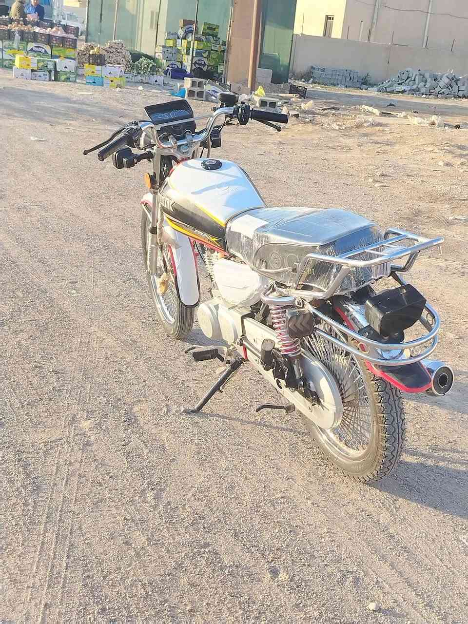 السلام عليكم
تايكر 23 دراجة كفاله عامه محرك بلادي وراق كامله عنوان ديالى كنعان باقي التفاصيل خاص او تصال عل رقم ***********⁩
