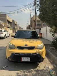 كيا صول مودل 2014 تكسي منظومة غاز بانزين وارد أمريكي حادثة بسيط وموجود...