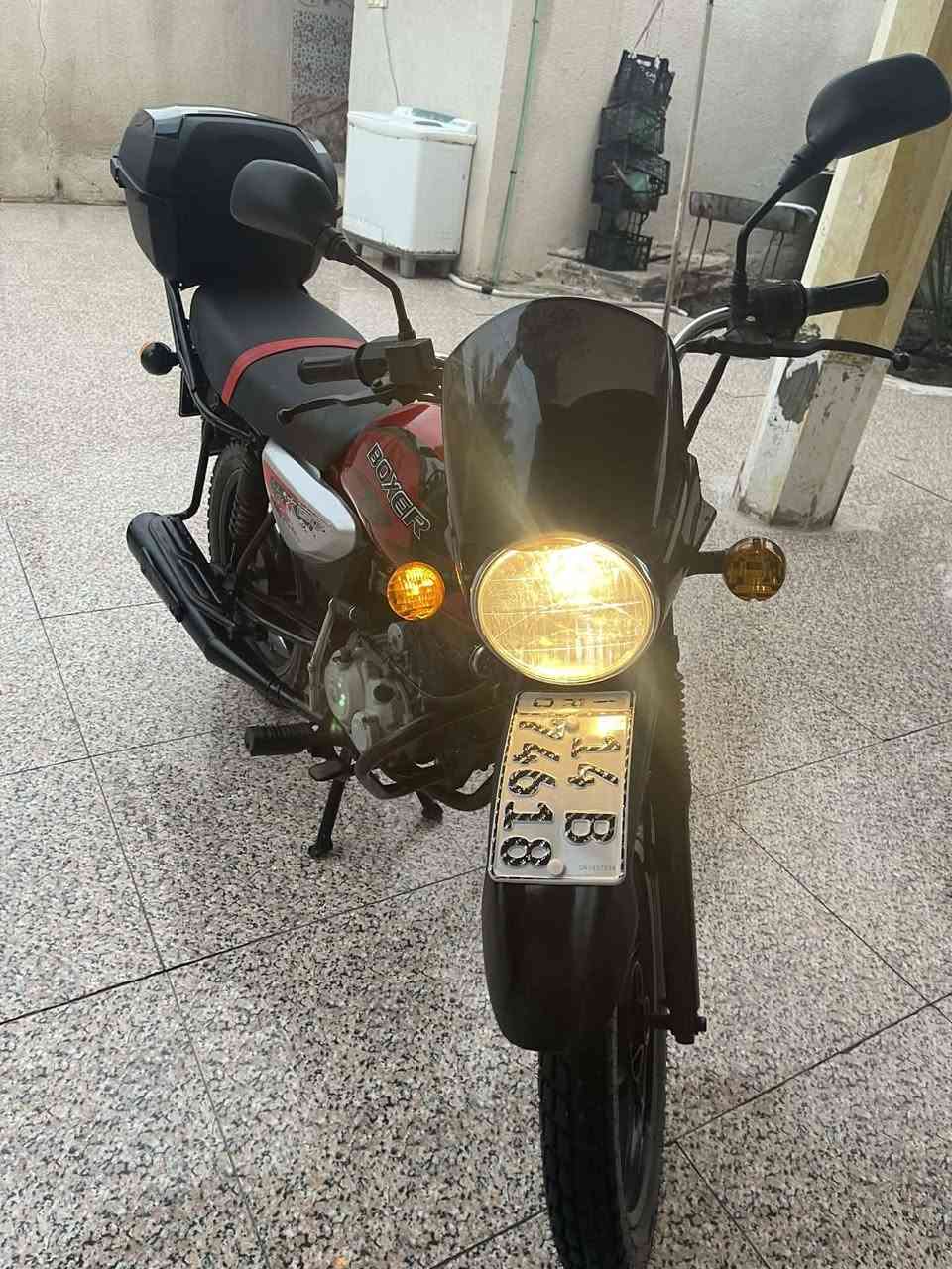 بوكسر فحل موديل 20 رقم وسنويه تنتهي 2030 مفتوحه مره وحده الدراجه نضيفه
***********
