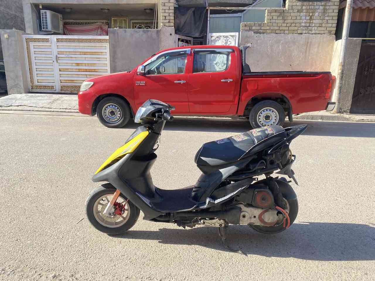 كفاله بيها مكينه مال رمبه سلف وكابريتر بلادي
كشن رياضي
عمبار انسي واي فضي
صدر مشمشي
صونده عمبار مشمشي
شيال فضي اصلي
دواسات كاعيه ستيل
مراوس شعدك نزل رايده ب650 وبيها مجال


**إذا كنت صاحب هذا الإعلان وتريد حذفه لأي سبب، رجاءا أرسل رسالة إلى الدعم الفني**