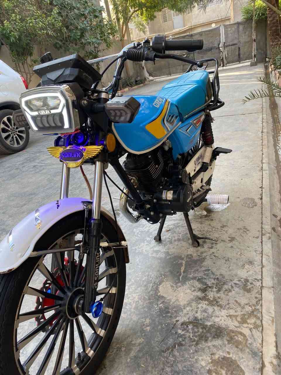 يالله
سلام عليكم دراجة سيفان موديل ٢٥ الدراجة كفالة ما عدا اشارة نقص عليها صلنصة رياضي وعقل رياضي مكينة ٢٠٠ 
ديالى بعقوبة ***********
