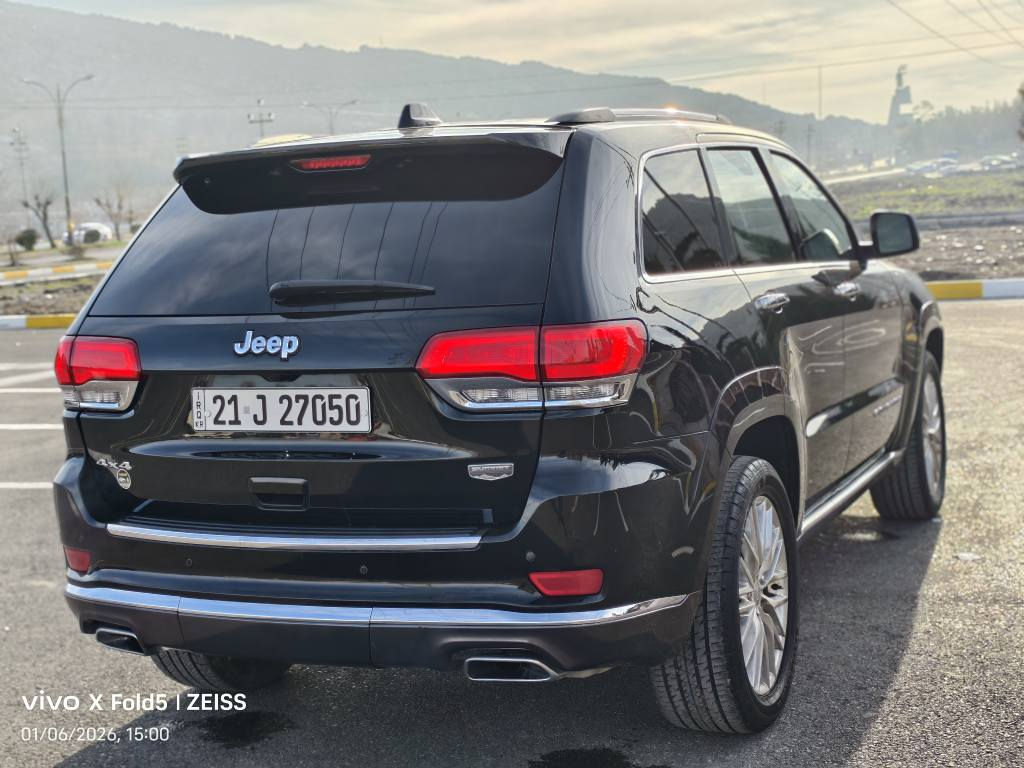 🌹🌹 باسم الله الرحمن الرحيم 🌹🌹
Jeep  SUMMET  2️⃣0️⃣1️⃣8️⃣
قەپات قەپات  مواسەفات
مەکینە ٦پستۆنی جۆری پێنتا ستار ٣.٦ لیتر ٢٩٥هێزی ئەسپ
ئیکۆ سیستەم(دۆستی ژینگە و کەمتر بەنزین خواردن)
٣شاشە گەورە cd boxوauxوUSB
سقف شاموا سەقف پانۆراما
سوکان هیتەر و تەحدید سورعە
بەهەمان شێوە کوشن جلد و خەزن و تەبرید و گەرمی
ئاوێنەکان ڕاداڕ و شەفتو هیتەر فوول و کارەبای
سنوق شەفت
12سپیکەر و باسێکی کۆمپانیای harman kardon
دەبڵەکانی هەوا بەرز و نزمی
ئۆتۆ ستارت ستۆپ
ئۆتۆ ستۆپ 
ڕەنگی ناوەوەی جڵدی ڕەشە وەکو شەریکە
122.000kmڕۆشتووە
ڕەقەم و سەنەوی و ژینگەی تا ٢٠٣٠ تازەیە
هەموو گیانی بەشەرت بە تەحویل و غەرامەشەوەسەیارەکە بۆیاخی تەنها چەمەلەغو بۆنیتە بێ ناوگرتن ە
تکایە ئەگەر موشتەریت تەنها تەلەفۆن کە
 275$ معامەلە
[ *********** ---- *********** ] 

Jeep Grand Cherokee 2️⃣0️⃣1️⃣8️⃣ summit 
فل مواصفات
المكينة: 6 سلندر، نوع Pentastar، سعة 3.6 لتر، 295 حصان
نظام ECO (صديق للبيئة واقتصادي بالبنزين)
3 شاشات كبيرة + CD Box + AUX + USB
سقف بانوراما
ستيرن هيتَر وتحكم بالسرعة
كراسي جلد مع تخزين وتبريد وتسخين
مرايات كهرباء مع رادار ومضادة للضباب
صندوق شفت
12 سبيكر مع نظام صوت Harman Kardon
دبل هَوَا يتحكم بالعلو والانخفاض
نظام Auto Start-Auto Stop
اللون الداخلي بني بدون خدوش مثل الشركة
ماشية فقط123,000 كم
الرقم والسنوﭬي والتأمين لحد 2030 – جديدة السيارة ما بيها أي ملاحظة، فقط جاملخ أو بنیت صبخ 
275$ مجال
[ ***********-----*********** ] أربيل, العراق
