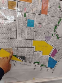 قطعة أرض واجهة 4 نزال 25 المساحة 100 متر  البكرية قريبة عل مرور الغزال...