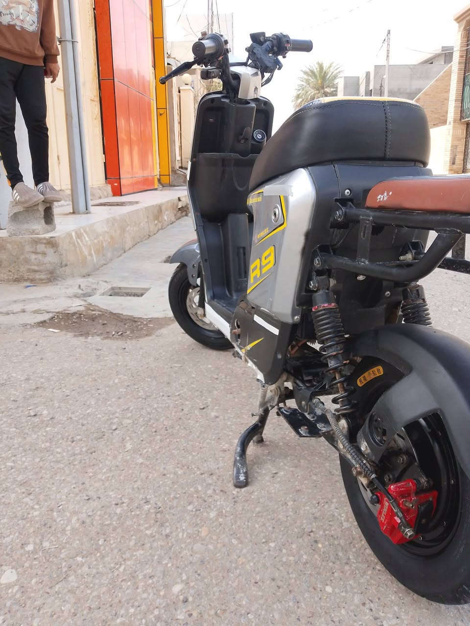 السلام عليكم دراجة شحن R9للبيع مديل 2024 المكان ديالى بعقوبة المفرق السعر 
325بيها مجال 
رقم الهاتم // ***********
