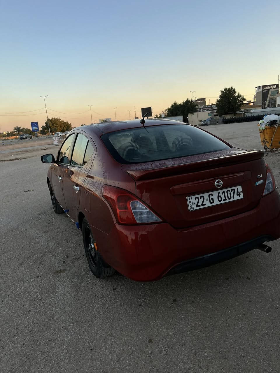 سلام عليكم للبيع او مراوس
� نيسان فيرسا موديل 2019
✅ لون ماروني مميز
✅ رقم أربيل – وكالة تحويل
✅ وارد أمريكي بدون أي ضرر
✅ ممشى 106 ألف ميل
✅ السيارة قبل يومين مسويتها كاملة
✅ حدادية جديده قبل يومين مسويه صدر كامل كامل 
✅ بيها تبديل جاملغ جه السايق داخل العراق فقط 
✅صبغ قليل في دعاميه الاماميه وخلفيه
✅ سياره  sv
✅ تحكم جهتين مع مثبت سرعة 
✅ شاشه تحكم 
✅ تايرات حاله 80‎%‎ 
✅ سيارة نضيفه جدا ستخدام شخصي
 

سعر 113 بيه مجال مكان نجف 

 *********** متواجد وتساب فقط
