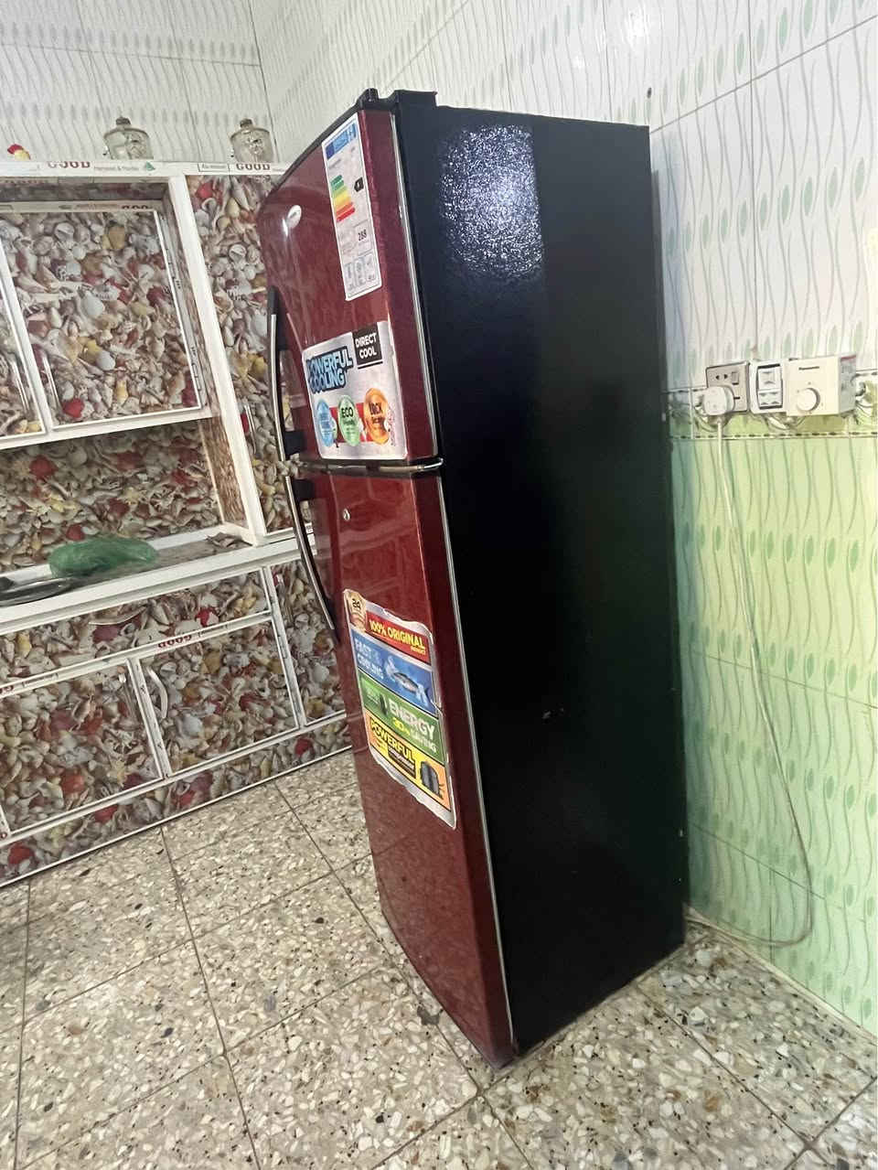 ثلاجه نضيفه تجميد فوك وجوه وخير من الله على الفحص سعرها 160 وبيه مجال المكان نهايه الشعله منطقه الدهله *********** بغداد, العراق

