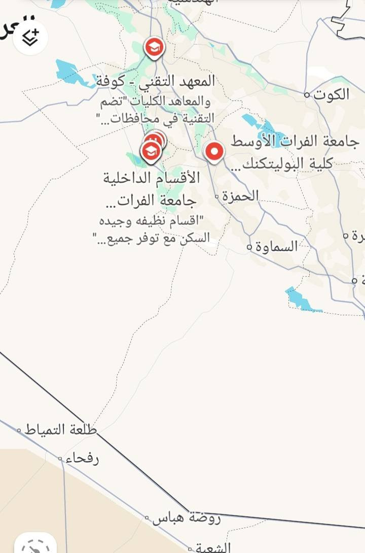 ٦٦ دونم طابو ملك صرف  المكان طريق كوفة حلة مقابل معهد الفني الكوفة شارع عام  فلكة الرئسية  يوجد مجمعات سكنية عدد اثنان  قرب المجمع تبعد عنها ٥٠٠ متر الواجه ١٧٠ متر تابعات الى طابو الكوفة تحويل مباشر ثاني يوم  موقع تجاري مهم وصناعي كافة الخدمات من ماء وكهرباء وتبليط كذلك يوجد لدي السند والموقع لمعرفة التفاصيل رقم وتساب لشرح  *********** السعر خاص لجادين والشراي حصرا
