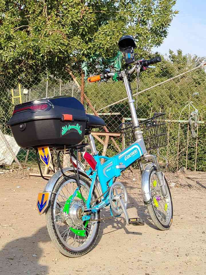 السلام عليكم دراجةشحن للبيع مكاني الشعلةقطاع  اسابع السعر200 الرقم***********
