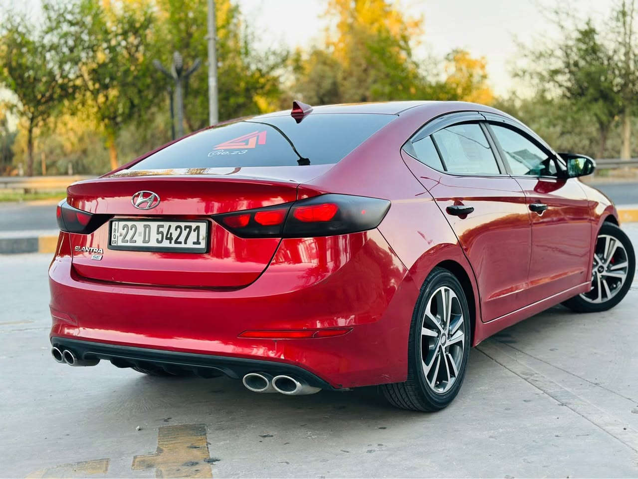 هونداي النترا HUNDAI ELANTRA 2017. 
السياره كفاله عامه من الصبغ  🔥
حادث السياره مرفق بلمنشور 
المواصفات:-Se
🔥- لايتات زينون
🔥-3 انضمه قياده (sport-normal-eco)
🔥-بلاجكتورات زينون
🔥-كروز تثبيت سرعه 
🔥-شاشه اندرويد 
🔥-تحكمات ستيرن 
🔥-ويل كب لمتد
🔥-طخم تايرات جديد 
🔥-مانع انزلاق 
🔥-منافذ شحن (usp-aux)
🔥-ممشى 121 mi
حادث السياره جاملغ فقط جهه السايق مبدل اصلي نفس اللون بدون ارباك ولا لغد ولا شاصي ولا داخل وبيها بارد خفيف بلداير الخلفي 
للتواصل :***********
*********** موصل, نينوى
