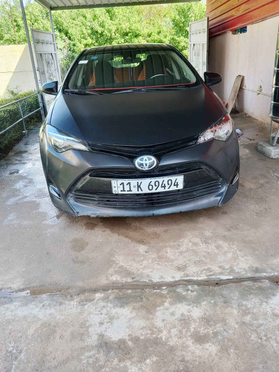 سلام عليكم للبيع كورلا موديل 18 بغداد باسمي حادث جاملغ خلفي وباب ايرباك برده فقط بيه قطع صبغ بس اعتبره احزام بدون القماره محرك كير تبريد تدفئة صدر كله جاهز بدون نقص مكان السياره بغداد الراشديه وصليخ منطقه 600 رقمي *********** السعر مناسب105 وبيه مجال لشراي
