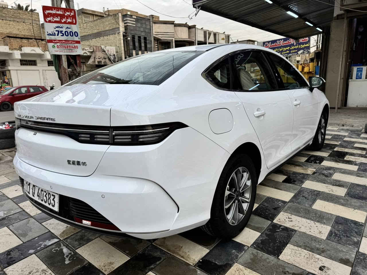 BYD ديستروير 2025
ماشية٤٠٠٠km
مكفولة كفالة عامة ملاحظة صغيرة شخط بلباب الخلفي موضح بلصورة 
العنوان بغداد الشعب شارع عدن قرب مطعم حجي عادل 
رقم الهاتف ***********
السعر ١٩.٢٠٠ مليون بيهة مجال بسيط

