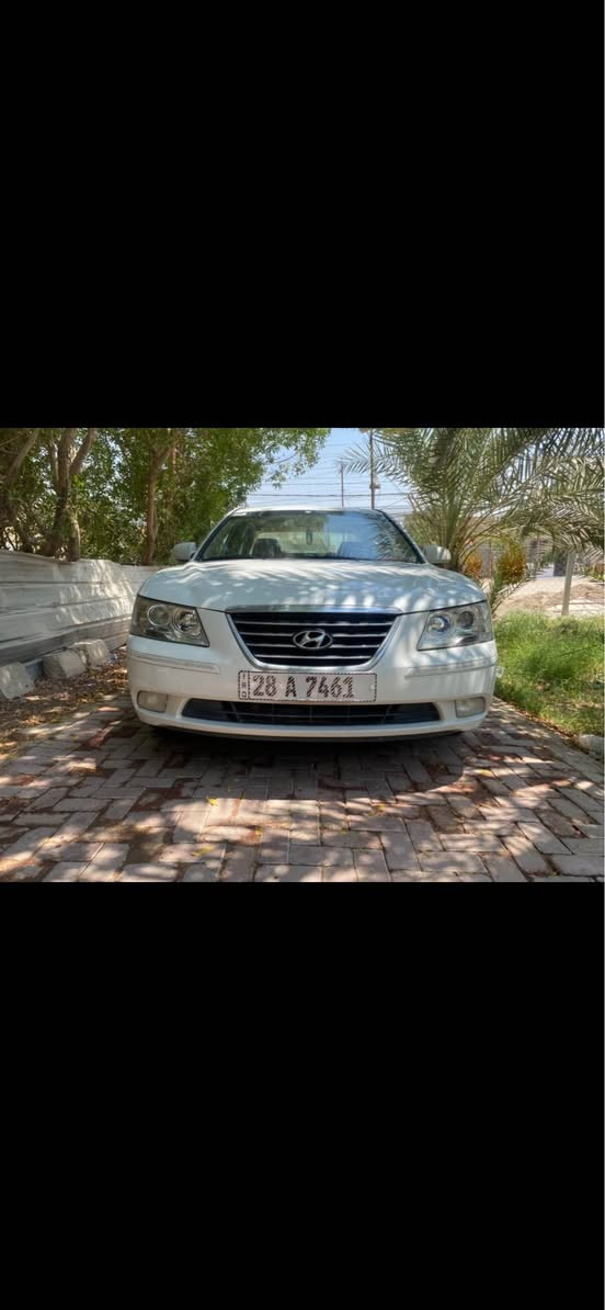 سوناتا خليجي موديل 2009 ابيض دولي نجف بسمي سنويه 30 فول مواصفات السياره بيها صبغ  مكانها النجف 
*********** النجف, العراق

