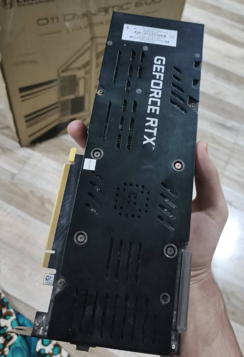 السلام عليكم الكارت كارت شاشه GeForce RTX 2080 SUPER
للبيع السعر 300 وبيه مجال مع ضمان شهر


**إذا كنت صاحب هذا الإعلان وتريد حذفه لأي سبب، رجاءا أرسل رسالة إلى الدعم الفني**
