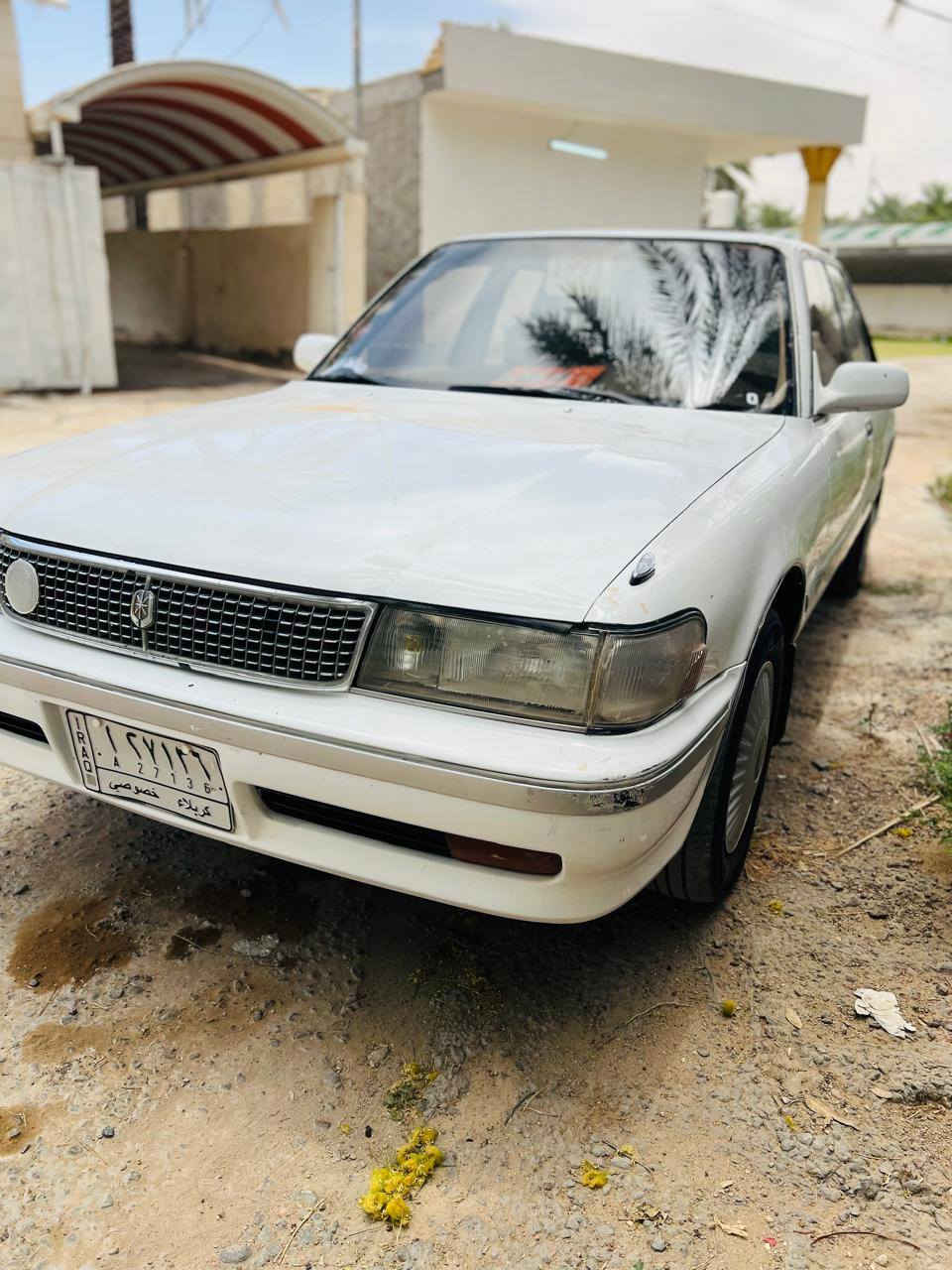 ﷽
تحيه طيبه اخواني الاعزاء للبيع فقط 
تيوتا مارك تكم كربلائي موديل 1991 لون ابيض السياره بدون ضربه وصبغ فقط بيه خياسات جان بالباب لكطتهن السياره كير ومحرك ونجي جدد حداديه تخم تاير جديد
غرفه وبطاين وكشنات جدد مبدلهن 
كبات بلاديه مال شركه اخواني الاعزاء السياره كلش حلوه ونضيفه 
رقم كربلاء بسمي تحويل مباشر 
فقط بيه لاسك ولف السياره 
السعر57$وبيه مجال بسيط للشراي 
المكان كربلاء الحسينيه 
رقم الهاتف ***********
