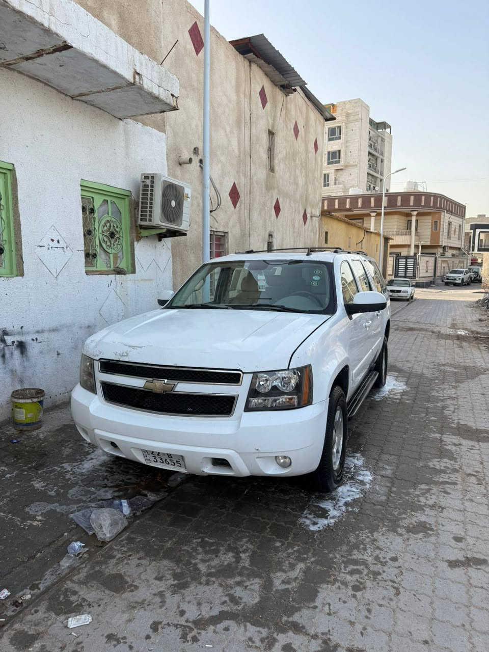 تاهو طويل خليجيه حاويه موديل ٢٠٠٧ ست براغي أدوات مكينه كير كفاله تخم تاير بيع او مراوس حسب القناعه السعر ٥٨ ورقه العنوان البصره ***********
