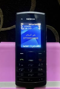 🌟NOKIA (X1-00)🌟 بلد المنشأ - الهند 🇮🇳  أصلي 👍🏻 يتوفر توصيل لجميع المحا...
