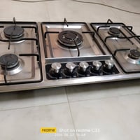 طباخ ٥ عيون • ستيل منضدي • نظيف وشغال