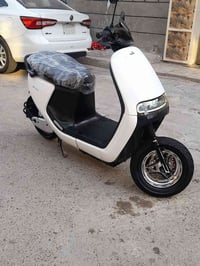 دراجة شحن من حسين عالميه 2025 6 بطاريات جدد  تشغيل كارت  دبل اشاره  لا...