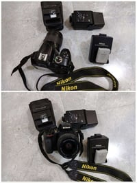 Nikon D3400 • نظيفة • فول ملحقاته