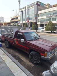 بيكب تويوتا ياباني اصلي ديلوكس 5 چنكال  موديل 1987 رقم ديالى مشروع وطن...