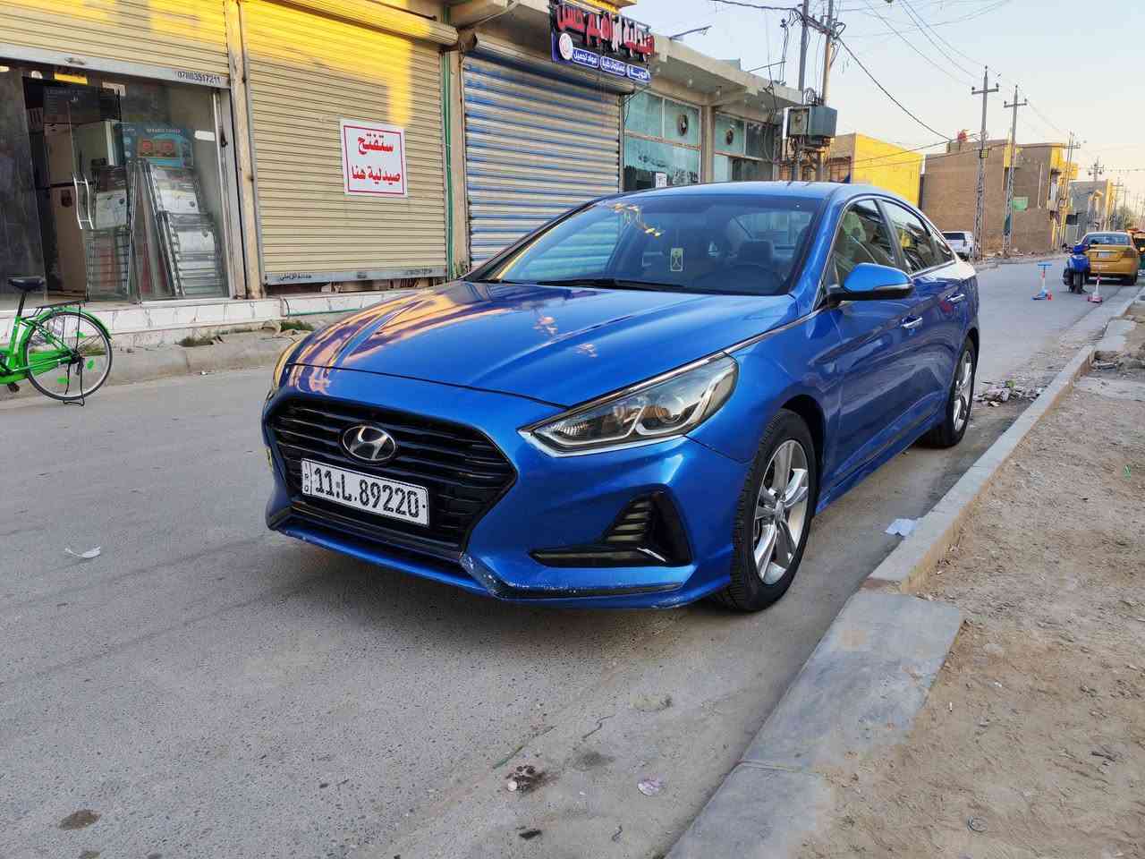 سوناتا 2018  مكينة V4 2.4L
رقم  بغداد الجديد

عـداد الـ ـمسافة 121MIL

المواصفات 🔰
بصمه +كشن كهربائي + تدفئة كشنات+
شاشة كبيرة تدعم Apple CarPlay& Android Auto + كاميرا خلفية دوارة + رادات جانبية +  تحكم دركة جهتين + ثلاث وضعيات قيادة + شاشة تحديد اعطال.

صور الحادث مرفقه اسفل المنشور 🔻

السعر: 132وبيه مجال للشراي

📍 مكان السياره / واسط - الكوت
📞 رقم - ***********
***********
