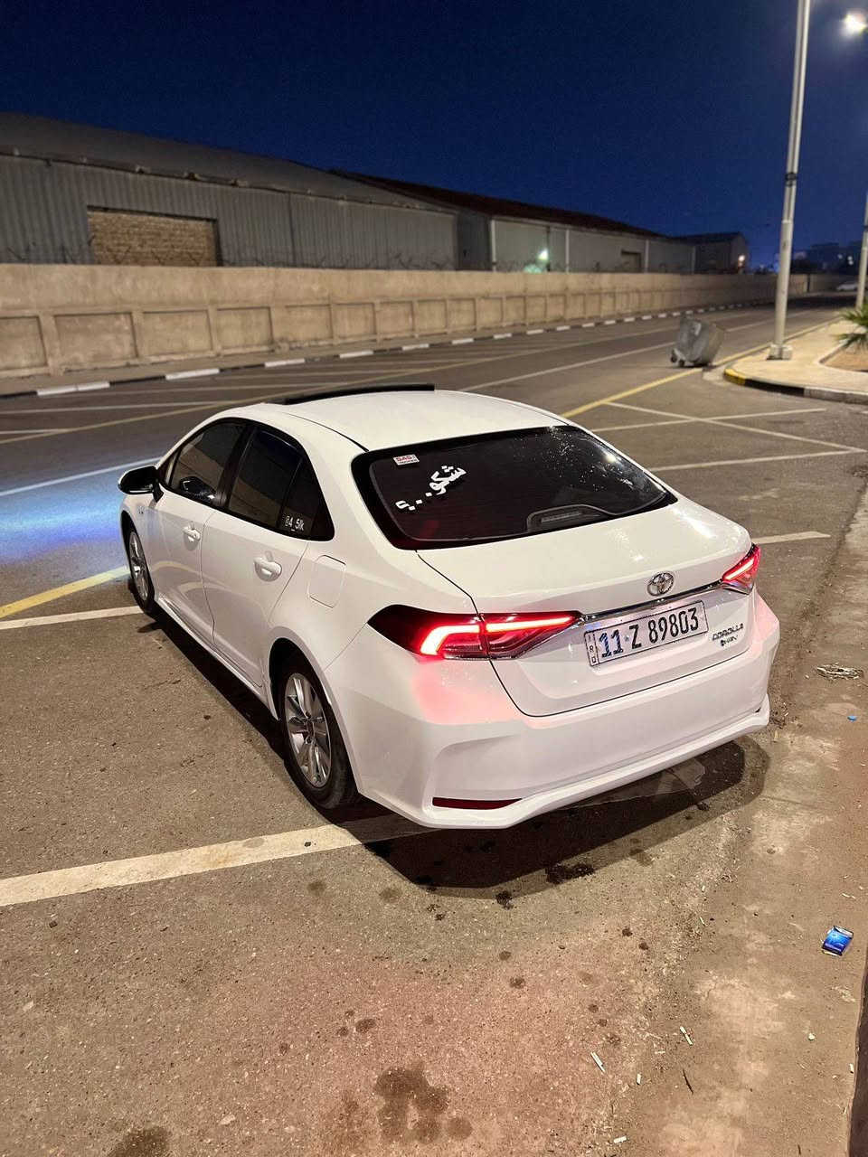 كورولا هايبرد  شكل خليجي  موديل 2025 

محرك 1800 هايبرد
شاشة
داخل جلد اسود
سايد بريك اوتوماتيك
اوتو هولد
Ev mode
Drive mode
عينه الكتروني
السيارة كفالة عامه ( مكينه وكير وبدي) 
السيارة ماشية 17 الف كيلو متر
سيارة ادامة كامله فلاتر جديدة ودهن مبدل جديد توه
تايرات مبدلة 
ممشة قليل بالنسبة لموديلها للجامعه فقط دوام
رقمها بغداد اقصاد ( تجيك وكالة باسمك)
تواصل واتساب ***********
او عل ماسنجر
السيارة اقصاد 
تجيك وكالة باسمك 
السعر 144 بيه مجال حك جيه قليل
مكاني البصرة كوت الحجاج البصرة, العراق
