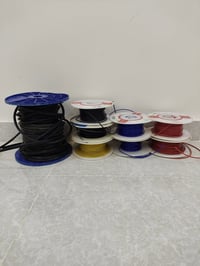 سبع لفات واير كهرباء فنر واير كاميرات مستخدمات شيء قليل للبيع  0773999...