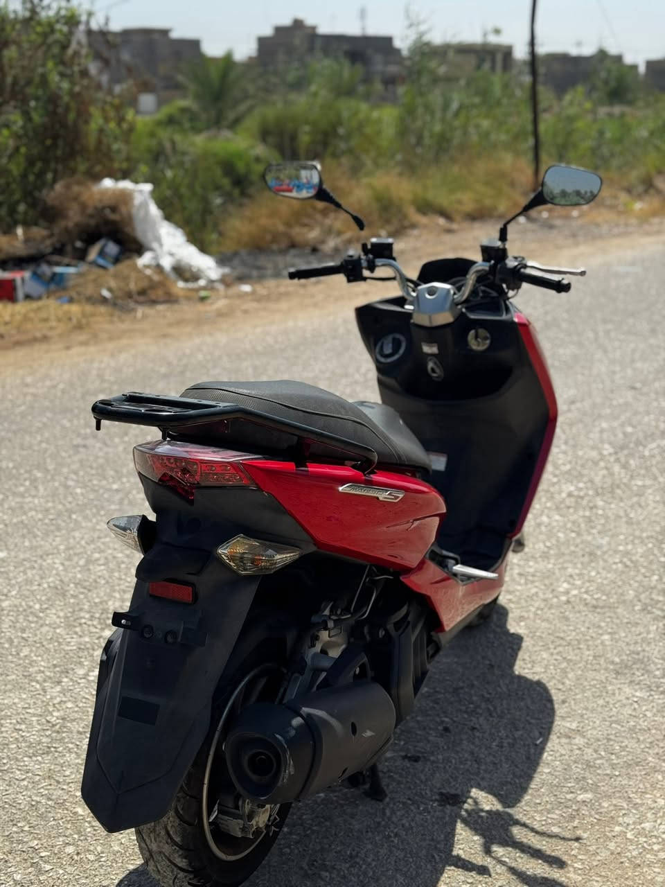 ماجسته 2018sرمبه محرك 155cc ستاند كهربائي اتصال ***********.
