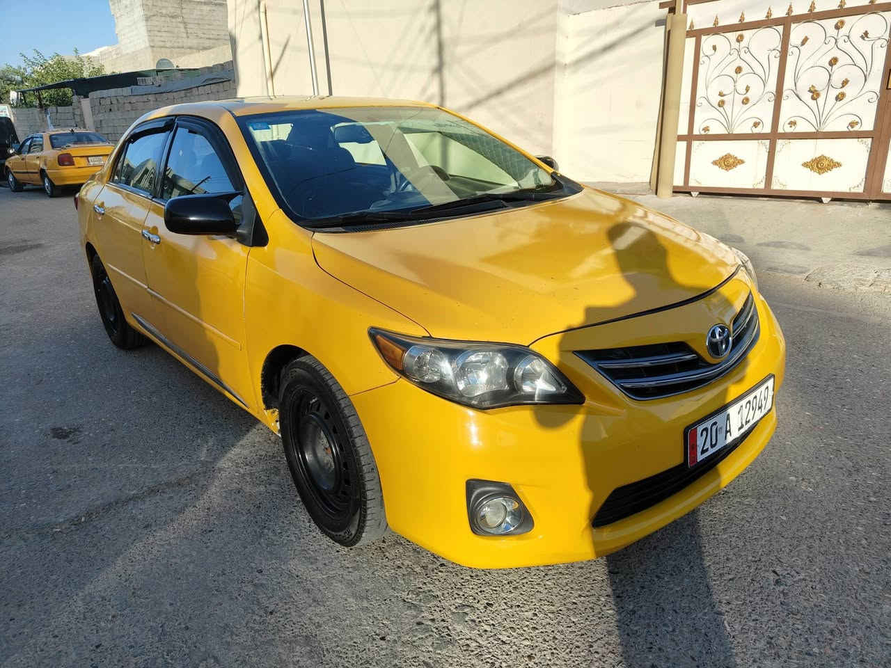 سلام عليكم كورلا موديل 2010
حادثه جاملغ وبنيد بدون دواخل
مكان سياره جلولاء 
بيه منضومه غاز ⛽ سياره جاهزه اي نقص مابيه *********** سعر 95
