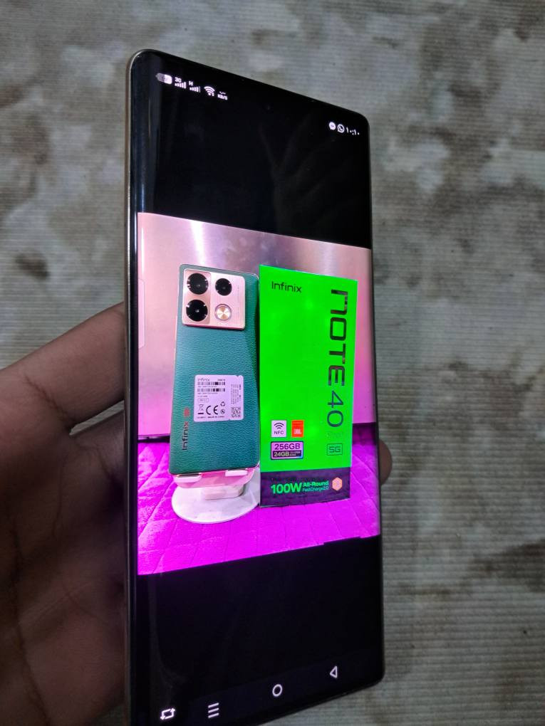 انفنكس نوت 40 برو بلص  غراضه كامله كارتون شاحنه و شاحن لاسلكي و باور بانك ذاكره 256 عشوائيه 24 شاشه 144 فريم منحنيه شحن صاروخي 100 واط 🚀 كاميرا 108ميكا بكسل📷 الجهاز مكفول من كلشي للمراوس او البيع للتواصل على الخاص فقط النجف, العراق


**إذا كنت صاحب هذا الإعلان وتريد حذفه لأي سبب، رجاءا أرسل رسالة إلى الدعم الفني**