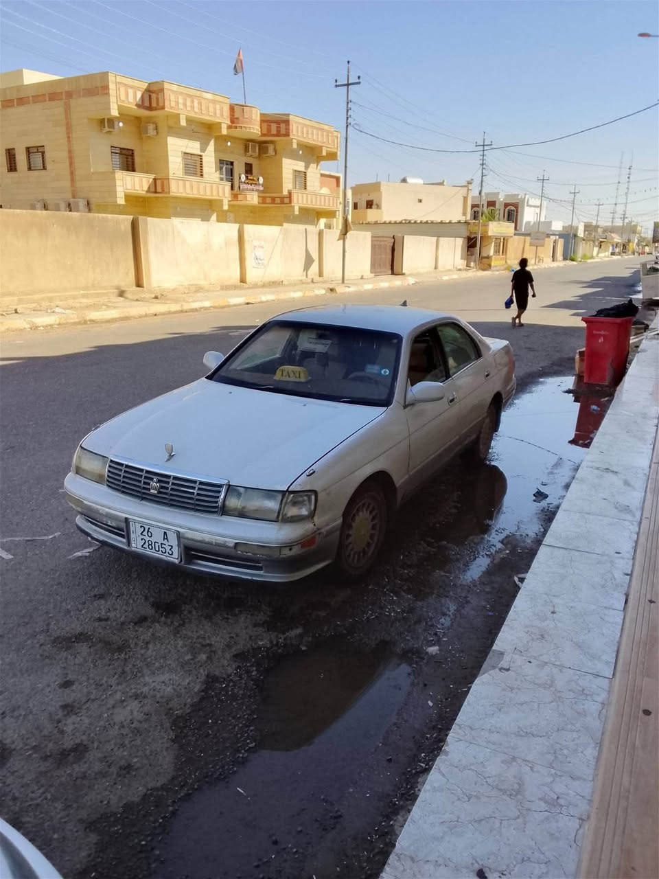 السلام عليكم ورحمه الله وبركاته 
بطة رقم دولي صلاح الدين 
موديل 93بسمي سنوية عضم عاج 
منفصل صدر 90بل مئة 
كاملة تبريد شغال 
تحويل كبل تحويل 
السعر 42وبهة مجال قليل 
مستعجل
للاستفسار والتواصل ***********
