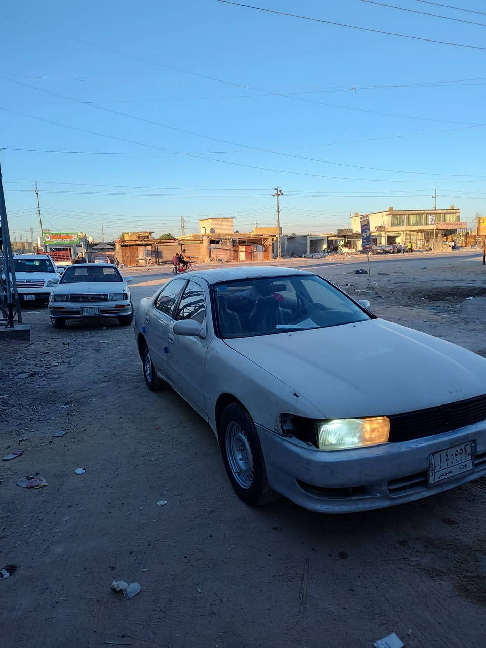 السلام عليكم
السعر 18 ورقه
كرسته نفخ رقم الانبار تحويل مباشر 
محرك ونجي 
كصه جنطه 
مكان السياره الناصريه مركز
تلفون  ***********
